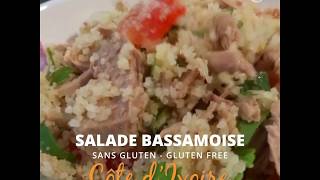 Salade Bassamoise Attiéké  Côte dIvoire [upl. by Travers276]