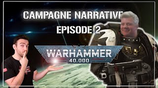 Warhammer 40000 Ep02 Campagne narrative  Lassaut des Black Templar [upl. by Nauq]