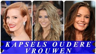 Chique kapsels lang haar oudere vrouwen [upl. by Eniaj]