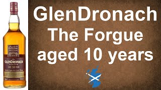 GlenDronach The Forgue aged 10 years Single Malt Scotch Whisky Review from WhiskyJason [upl. by Ekram358]