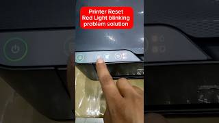 How to Fix Epson L3210 L3110 printer Red light blinking problem solutionShortsshortsvideo [upl. by Euseibbob]