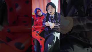 Wednesday Uğur Böceğinin erkek arkadaşını çaldı wednesday funny ladybug [upl. by Hansiain201]