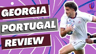 Georgia v Portugal Review  Rugby World Cup 2023 [upl. by Andrej992]