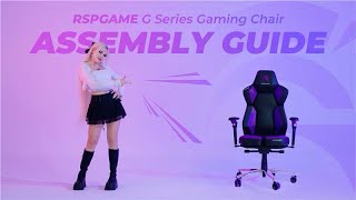 G Series Gaming Chair Assembly Guide [upl. by Romano]