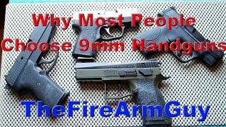 7 Reasons Why People Choose 9mm Handguns over 40sampw  TheFireArmGuy [upl. by Lira]