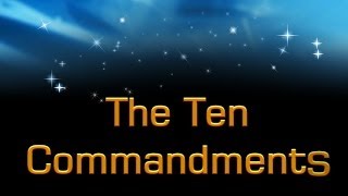 The Ten Commandmesnts Mr Ken Pooley Christadelphians [upl. by Savage]