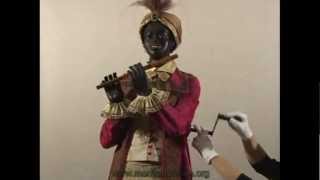 quotFloutistequot Lifesize Flute Player Automaton by A Theroude Paris France c186977 [upl. by Anomor]