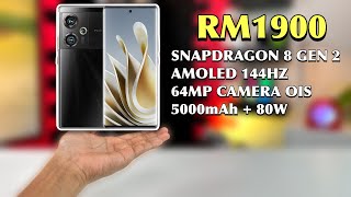 Nubia Z50  Phone Dengan Cip SNAPDRAGON 8 GEN 2 Termurah Di Dunia [upl. by Martineau948]