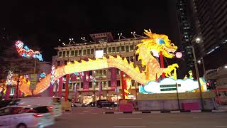 Chinatown 2024 CNY Street Lantern Light Up [upl. by Graubert]