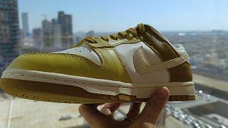 Nike Jordan Dunk low Retro Bronzine Coconut Milk JordanDunkLowRetro [upl. by Palocz284]