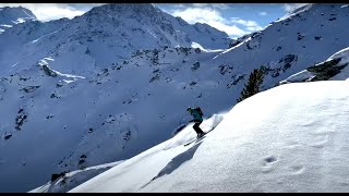 Skiing Verbier  Bluebird Powder Day [upl. by Rosemari]