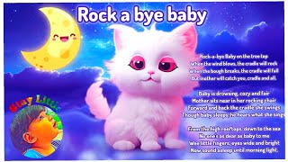 Rock a bye baby lyrics  Lullabies for babies  sleep music for baby stay little channel [upl. by Kerin]