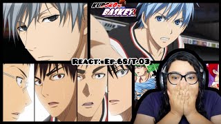 SEIRIN vs RAKUZAN  PARTE 2react Kuroko No BasketEp68T03 [upl. by Remlap676]