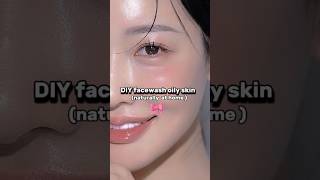 Homemade face wash oily skin 🎀aesthetic facewash diy [upl. by Huckaby692]