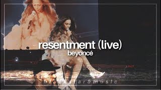 resentment  beyoncé live  traducida al español  lyrics [upl. by Ahusoj]