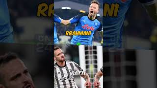 Juventus vs Napoli ⚽ La sfida tra calciatori ruolo per ruolo [upl. by Landis]