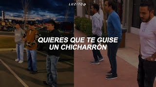 quieres que te guise un chicharron un pedazo de jamon LetraLyrics [upl. by Arde]