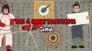 The 4 Great Inventions that changed the world China [upl. by Odoric316]