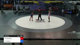 2024 16U USMC WFS National Champions Abigail Gonzalez vs Sarissa Tucker 106 Ibs 3rd Place Bout [upl. by Ila195]