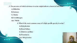 DME TECHNICIAN URINE ANALYSIS QUESTION DISCUSTION [upl. by Trescott]