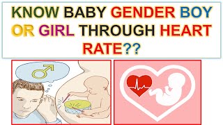 CAN WE PREDICT GENDER OF BABY BY FETAL HEART RATE  PINK OR BLUE  GENDER OF BABY [upl. by Newnorb]