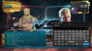 KortexSama Tekken 7 Geese Howard Custom Practice and Player Match [upl. by Daeriam992]