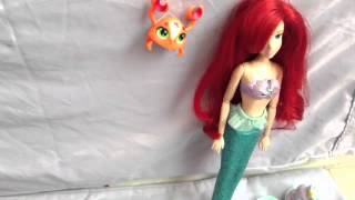 The little mermaid dolls stop motion [upl. by Howenstein]