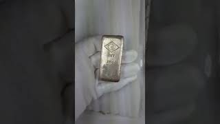 Austria Ögussa Ogussa 250 gram Silverbar 9997 Silver Bar shorts [upl. by Ysnat]