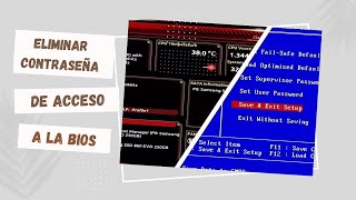 Eliminar contraseña de acceso a la BIOS  CLAVE MAESTRA [upl. by Nosned]