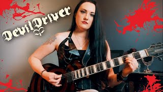 DevilDriver  End of the Line Guitar Cover [upl. by Lizette803]