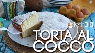 Torta al cocco  Ricetta brasiliana Tutorial video PetitChefit [upl. by Adnirolc610]