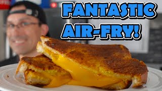 You Cant Miss this AirFried Grilled Cheese Sandwich  Ninja Foodi Pressure Cooker Recipe [upl. by Bocoj]