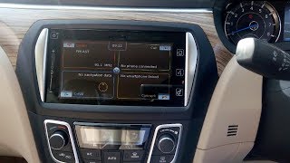 New ciaz facelift Alpha infotainment system and voice quality review [upl. by Duck]