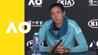 Garbiñe Muguruza press conference 1R  Australian Open 2019 [upl. by Dhiren]