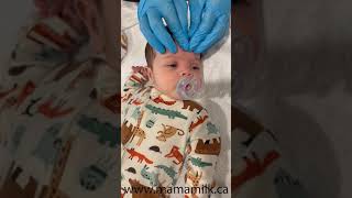 craniosacral therapy on baby [upl. by Rind228]