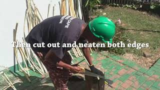 Making African Indigenous Musical Bow Instruments with Luyolo Lenga [upl. by Kermy]