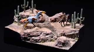 Terror Bird Attack Diorama [upl. by Holmun]