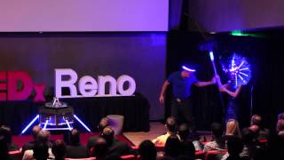 Suspending Disbelief Kevin amp Caruso at TEDxReno [upl. by Antoine592]