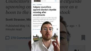 Calgary Approves Blanket Citywide Rezoning  Calgary Real Estate [upl. by Weisberg562]