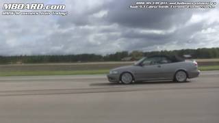 1080p BMW M5 E39 vs Saab 93 Convertible by Nordic [upl. by Ayotl525]