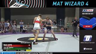 Mat 8 152 Riley Rose Oregon Red Vs Kaleb Smith Idaho Red [upl. by Ettennaej426]