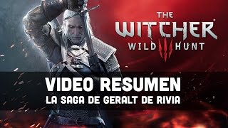 Resumen sobre la saga literaria de Geralt de Rivia para The Witcher 3 [upl. by Sennahoj]