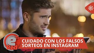 EnRed  Cuidado con los falsos sorteos en Instagram que ofrecen los hackers [upl. by Selrahcnhoj]