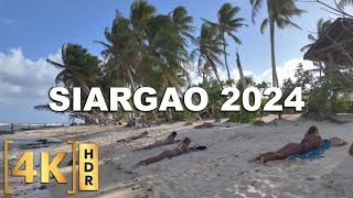 SIARGAO 2024 The Foreigners Dream Island Destination in the Philippines  Walking Tour [upl. by Noivax]