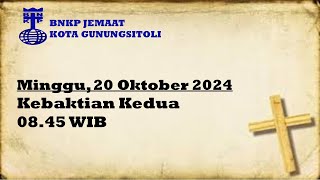 Kebaktian Kedua  Minggu 20 Oktober 2024 [upl. by Ahsinrats]