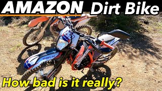 Amazon 250cc Dirt bike trail ride review X pro Templar 250 [upl. by Hightower]