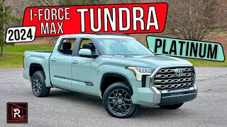 The 2024 Toyota Tundra Platinum iForce MAX Is The Sweet Spot Trim In The Tundra Lineup [upl. by Ille]