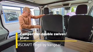 Campervan double swivel plate [upl. by Ikairik]