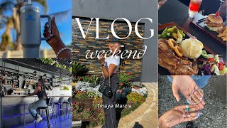 VLOG nail appointment lets go to my favourite restaurant in harare [upl. by Neyut209]