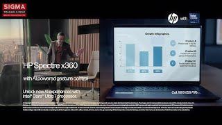 HP  HP Spectre x360 AI Gesture Control [upl. by Ecad]